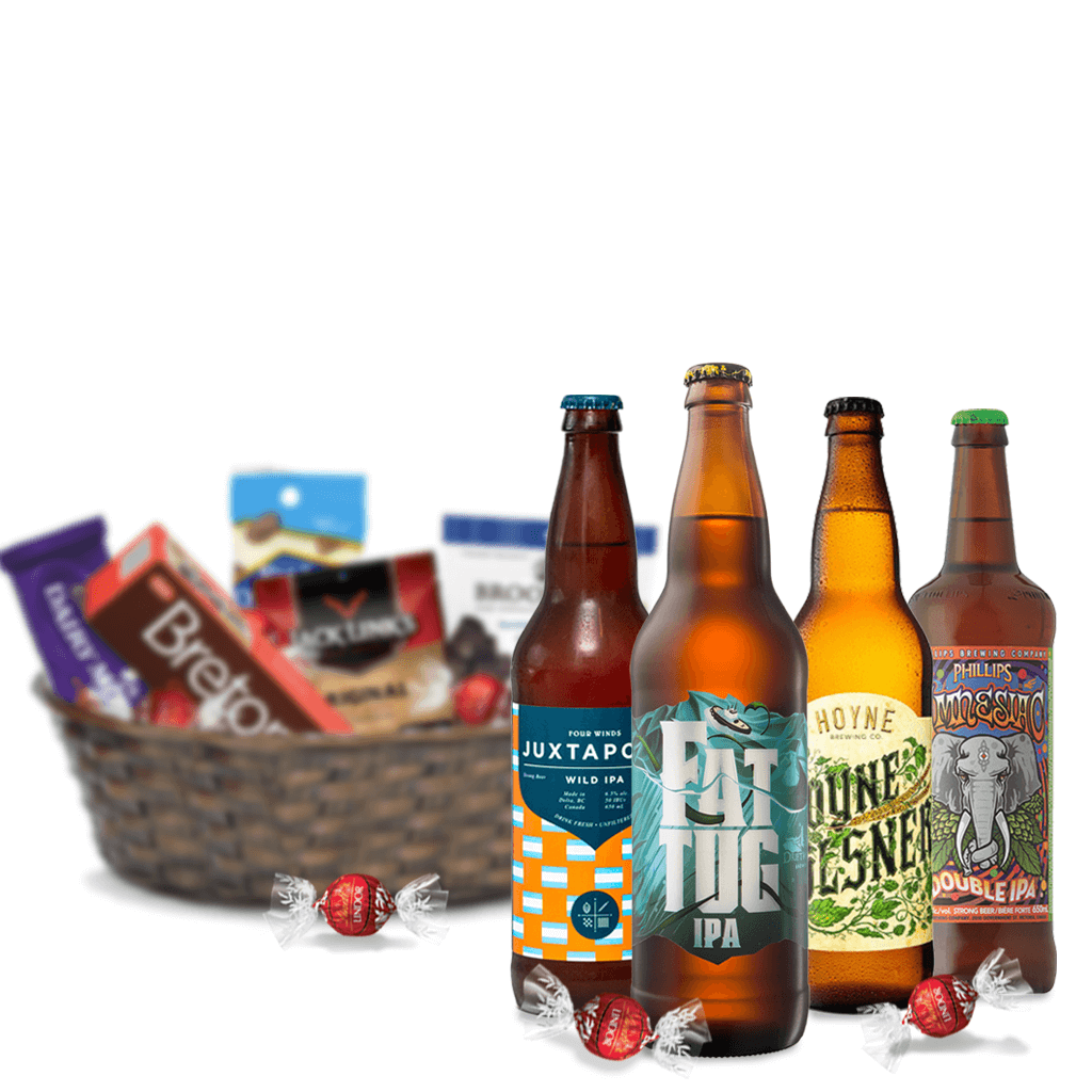 TAG Liquor Stores BC-CRAFT BEER MIXED BASKET 4 X 650ML BOTTLES