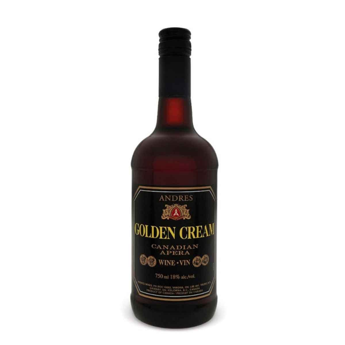 TAG Liquor Stores BC-Andrés Golden Cream Apera 750ml