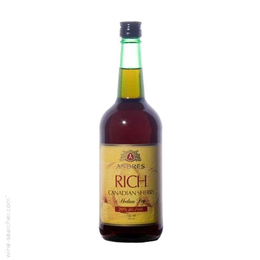 TAG Liquor Stores BC-Andres Rich Canadian Medium Dry Sherry 2L