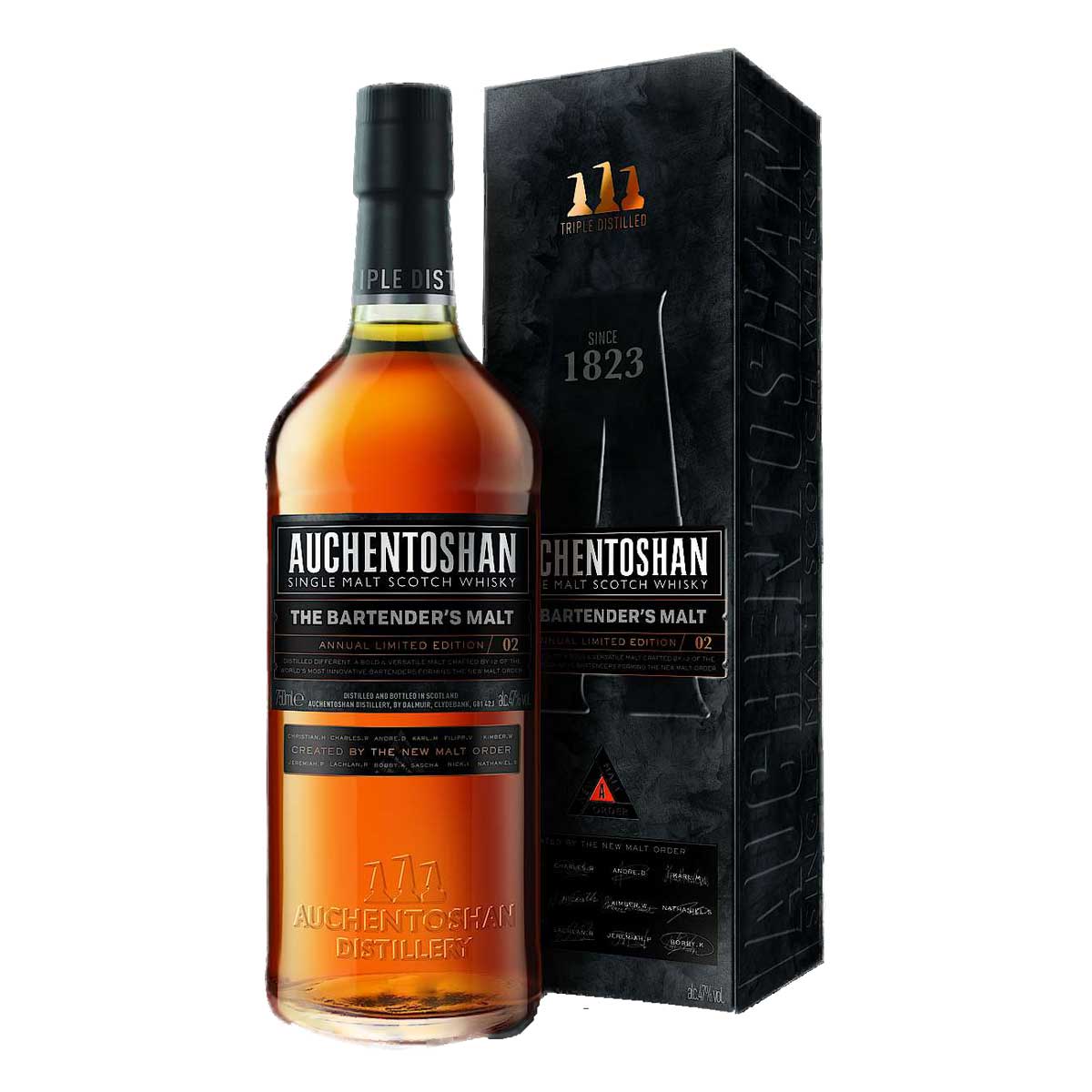 TAG Liquor Stores Delivery BC - Auchentoshan The Bartenders Malt No. 2 750ml