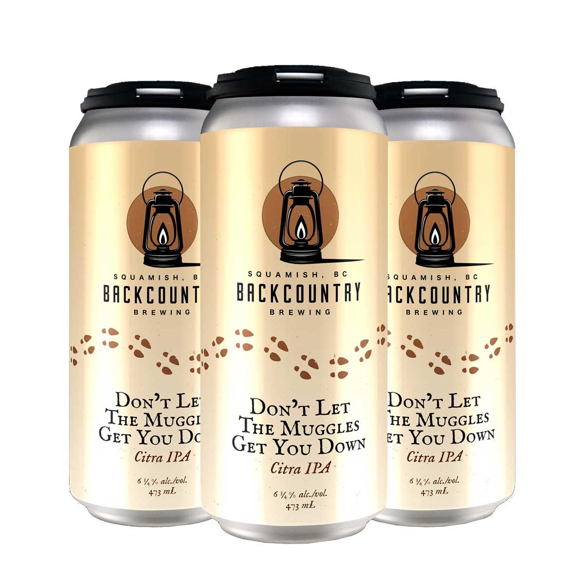 TAG Liquor Stores BC - Backcountry Brewing "Don't let the Muggles get you down" Citra IPA 4 Pack Cans