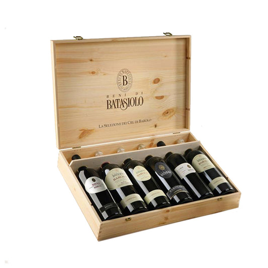 TAG Liquor Stores BC - Limited Edition Batasiolo 6 Bottle Mixed Wooden Case