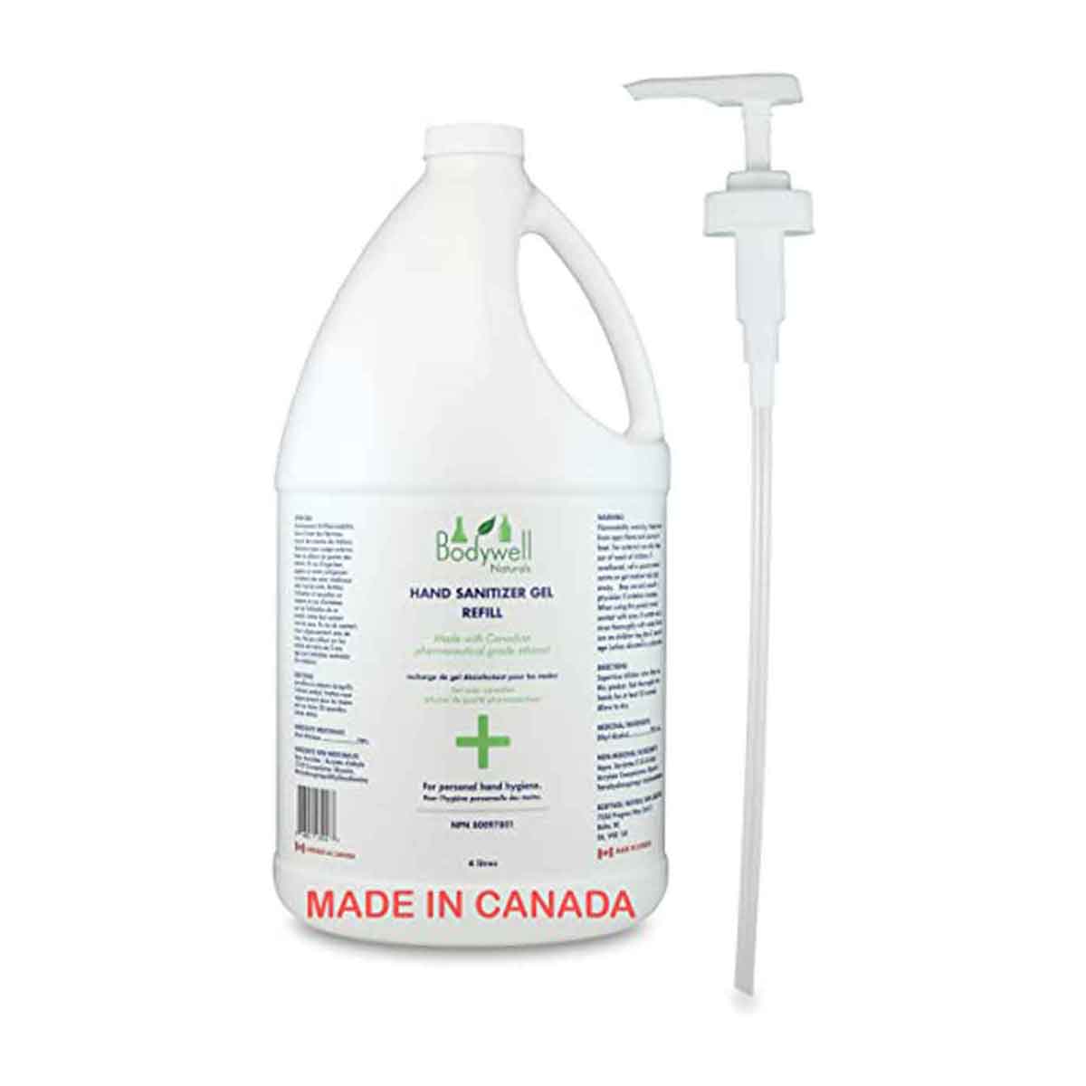 TAG Liquor Stores BC-Bodywell Natural Hand Sanitizer 4L Jug