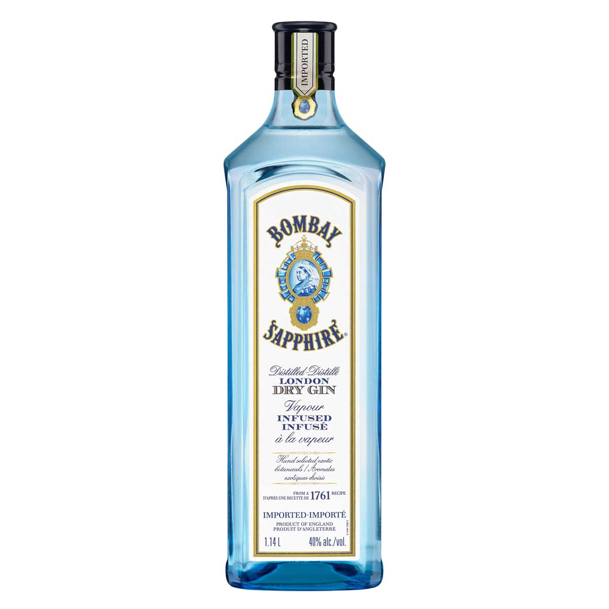 TAG Liquor Stores BC-Bombay Sapphire London Dry Gin 1.14L