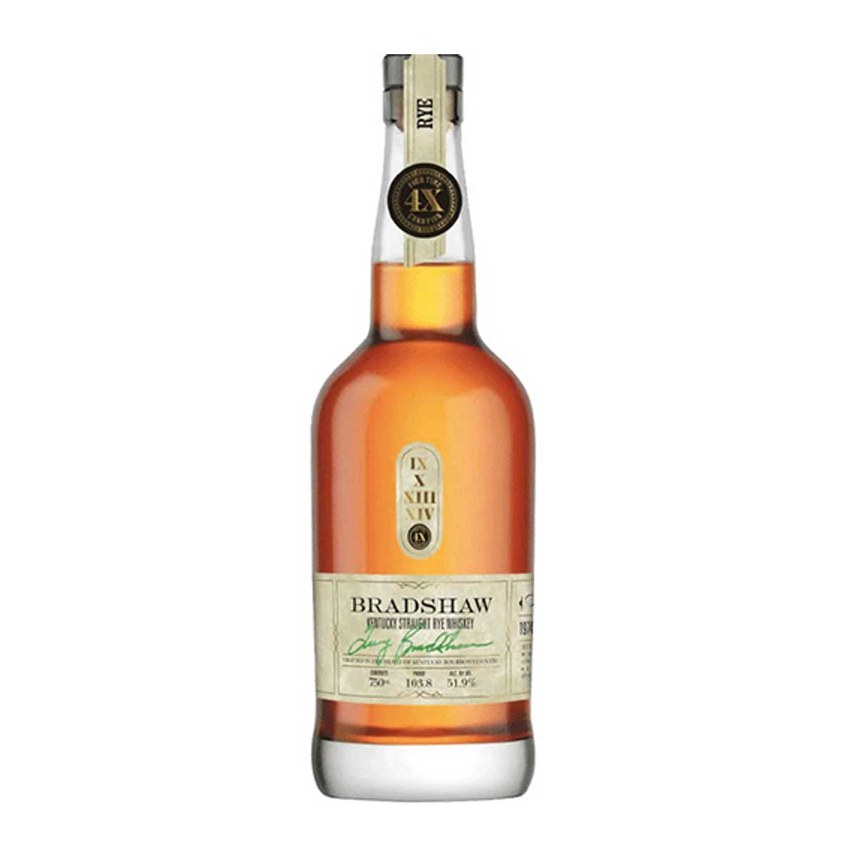 TAG Liquor Stores Delivery BC - Bradshaw Kentucky Straight Rye Whiskey 750ml