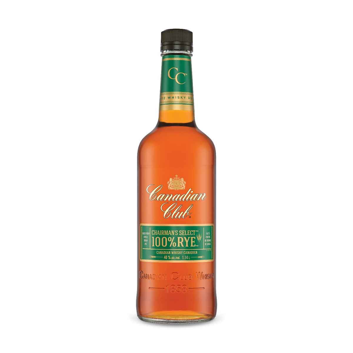 TAG Liquor Stores BC-Canadian Club 100% Rye Whisky 1.14L