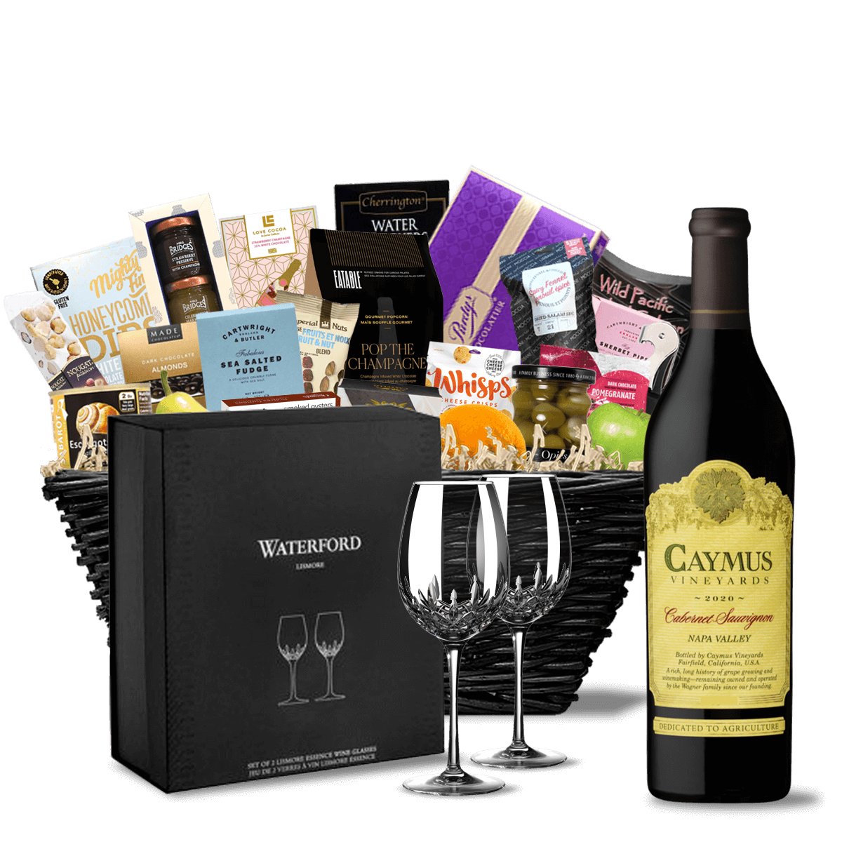 TAG Liquor Stores BC - Caymus Napa Valley Cabernet Sauvignon 2020 Wine Ultra Luxe Gift Basket