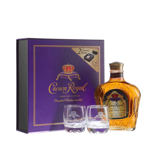 TAG Liquor Stores BC-CROWN ROYAL CANADIAN WHISKY 375ML GIFT SET