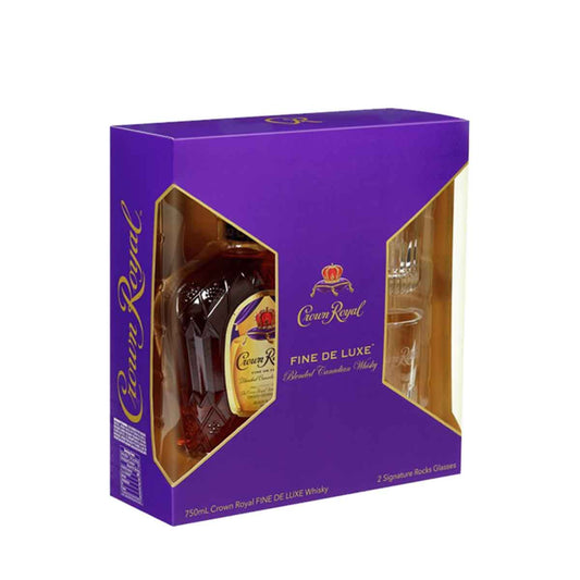 TAG Liquor Stores BC-CROWN ROYAL FINE DE LUXE 750ML GIFT SET