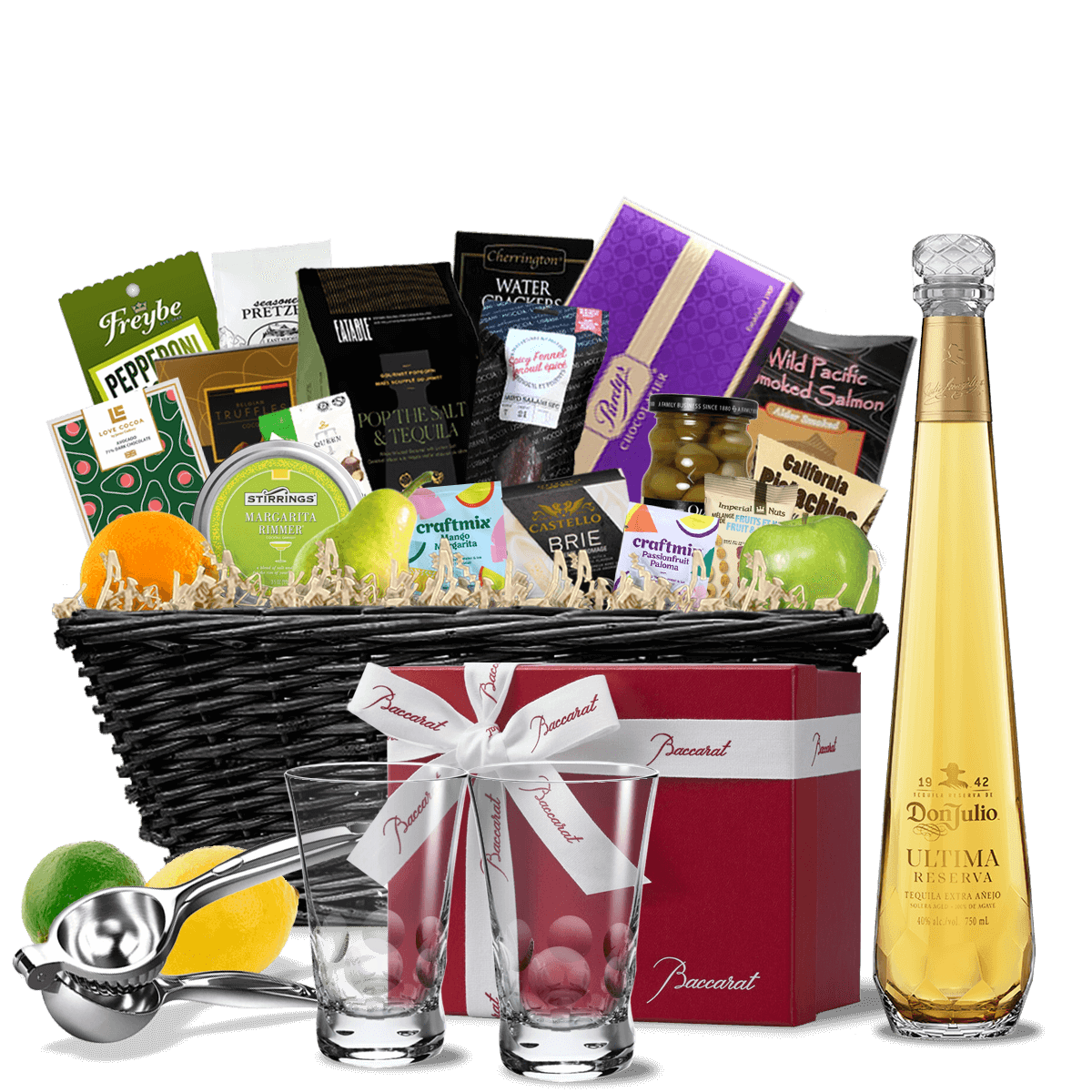 TAG Liquor Stores BC - Don Julio 1942 Ultima Reserva Extra Anejo Tequila Ultra Luxe Gift Basket