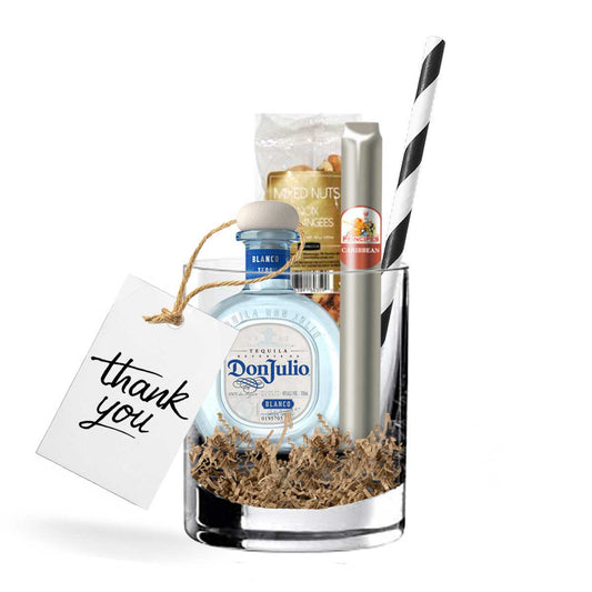 Don Julio Tequila Highball and Cigar Gift Set