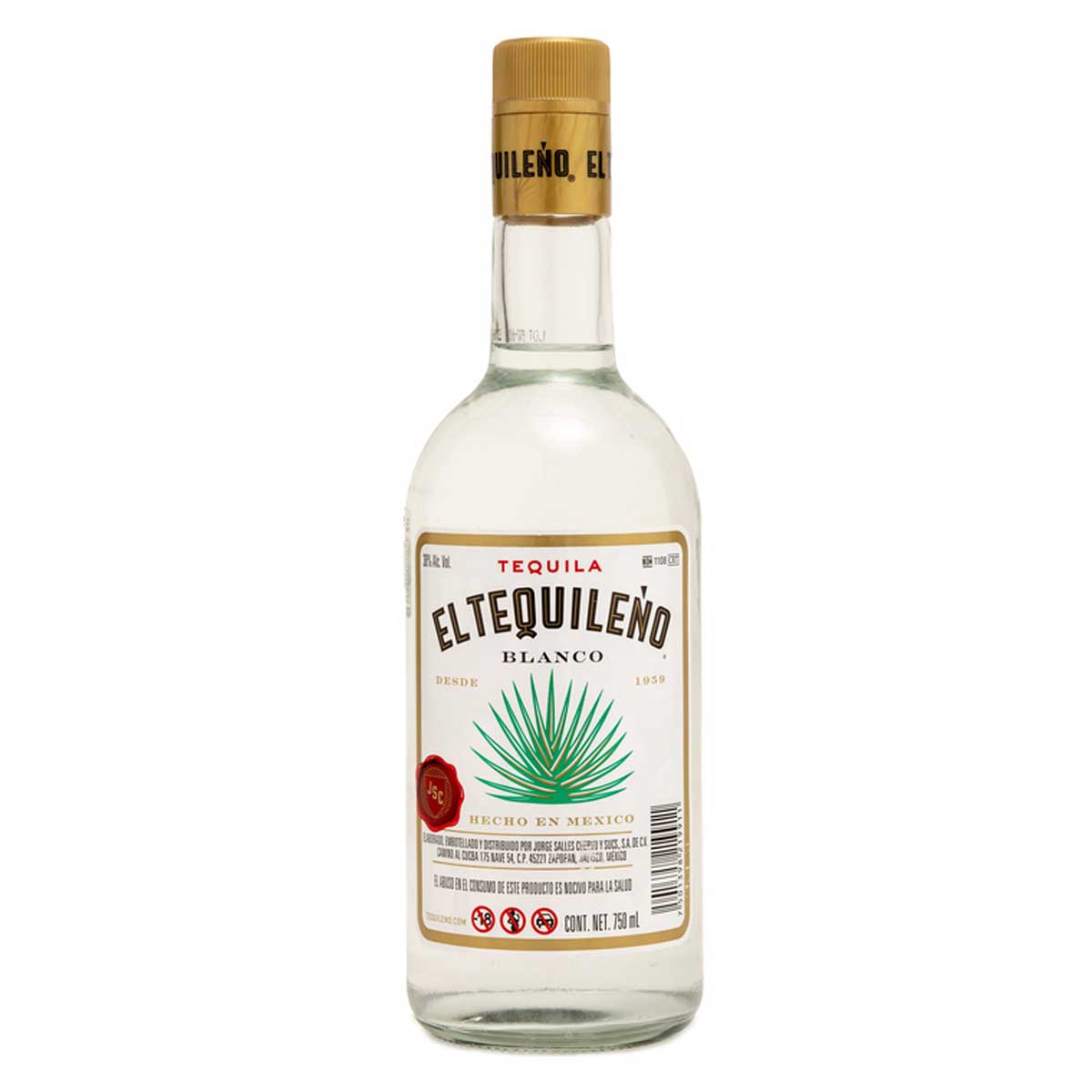 TAG Liquor Stores BC - El Tequileño Tequila Blanco 750ml