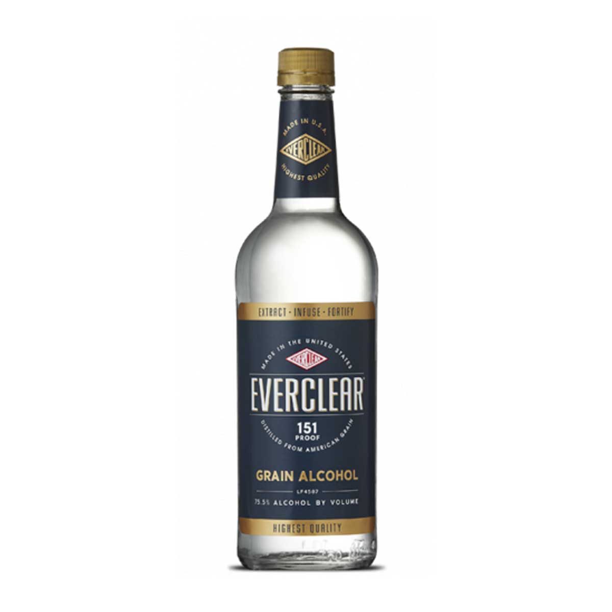 TAG Liquor Stores BC - Everclear 151 Proof Grain Alcohol 750ml