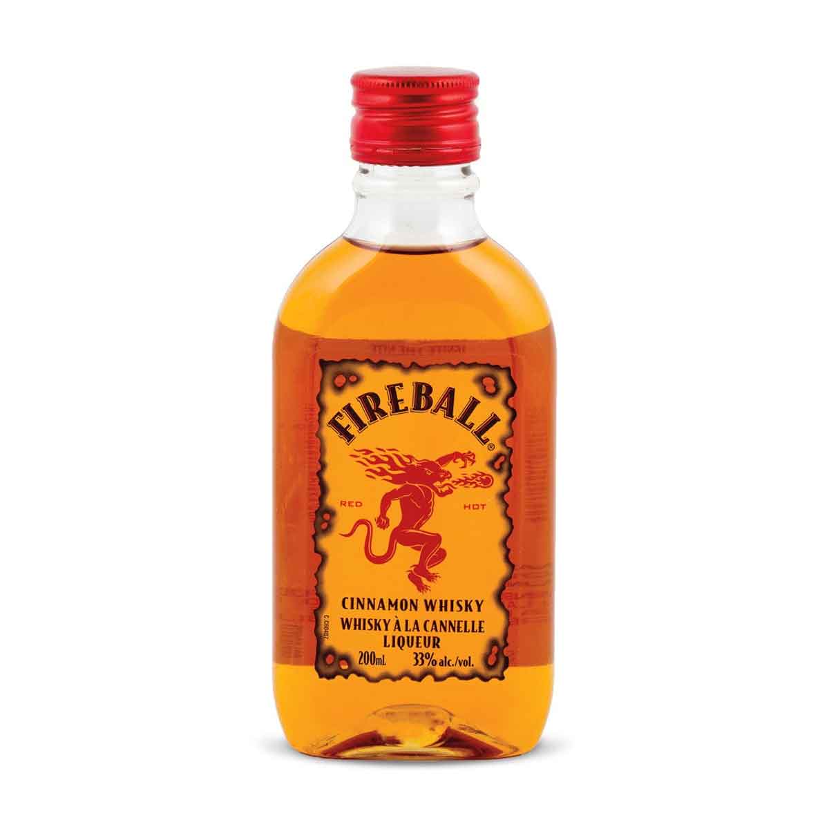 TAG Liquor Stores BC-FIREBALL CINNAMON WHISKY 200ML