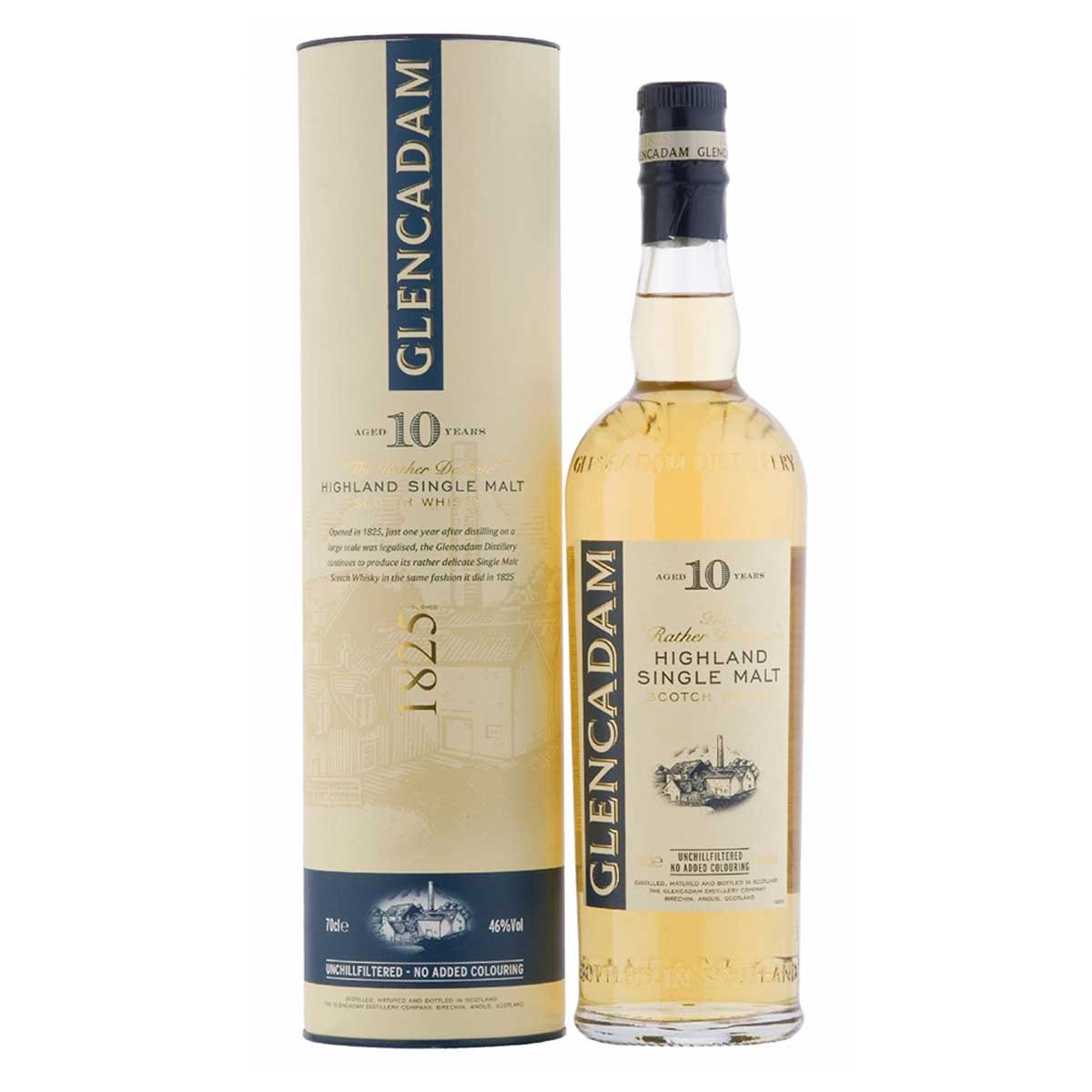 TAG Liquor Stores Delivery BC - Glencadam 10 Year Old Highland Single Malt 750ml