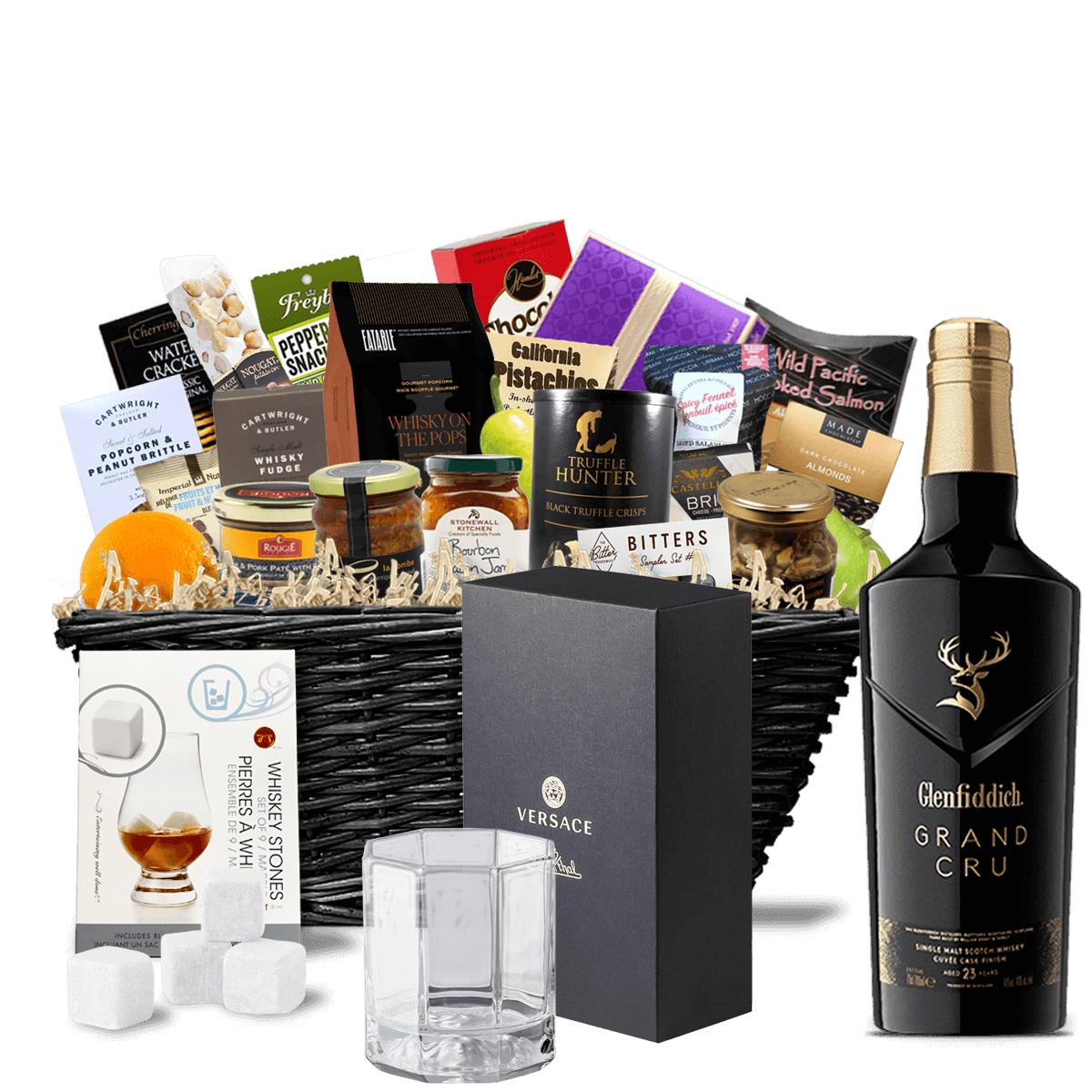 TAG Liquor Stores BC - Glenfiddich Grand Cru Scotch Whisky Ultra Luxe Gift Basket