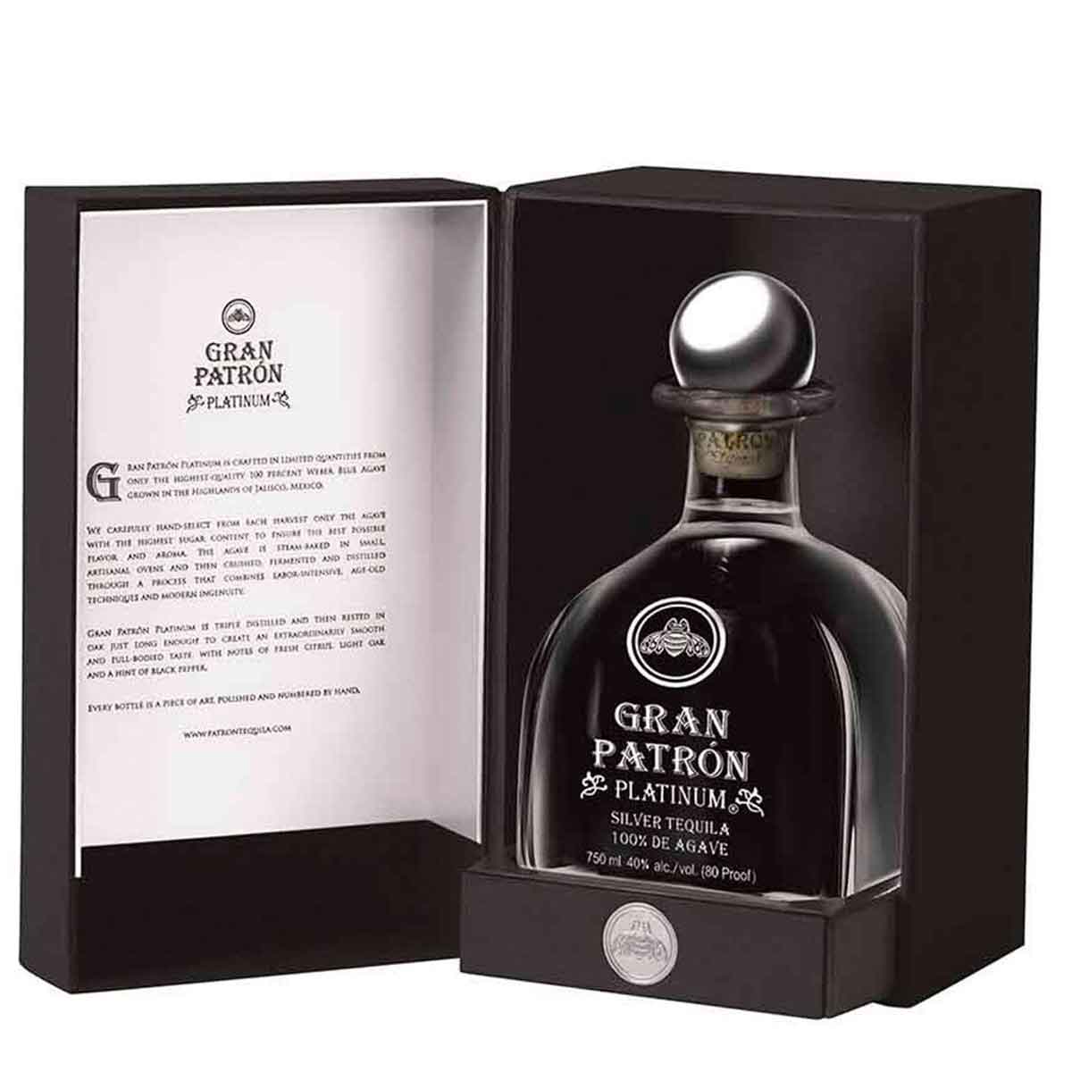 TAG Liquor Stores BC-GRAN PATRON PLATINUM 750ML