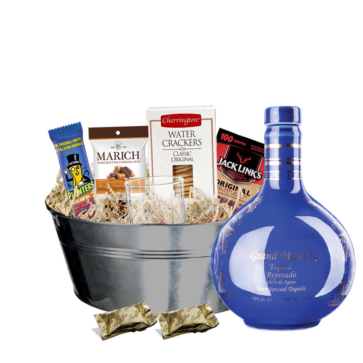 TAG Liquor Stores BC - Grand Mayan Reposado Tequila 750ml Gift Basket