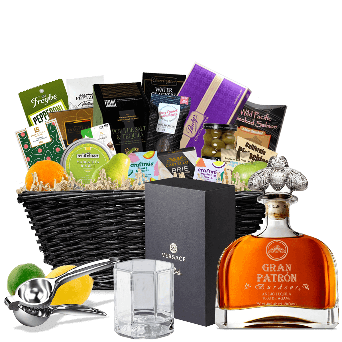 TAG Liquor Stores BC - Grand Patron Burdeos Tequila Ultra Luxe Gift Basket