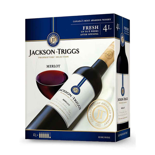 TAG Liquor Stores BC-JACKSON TRIGGS MERLOT 4L