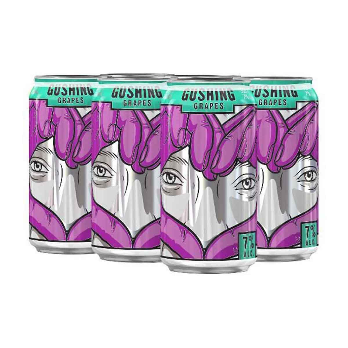 TAG Liquor Stores BC-JAW DROP GUSHING GRAPE 6 CANS