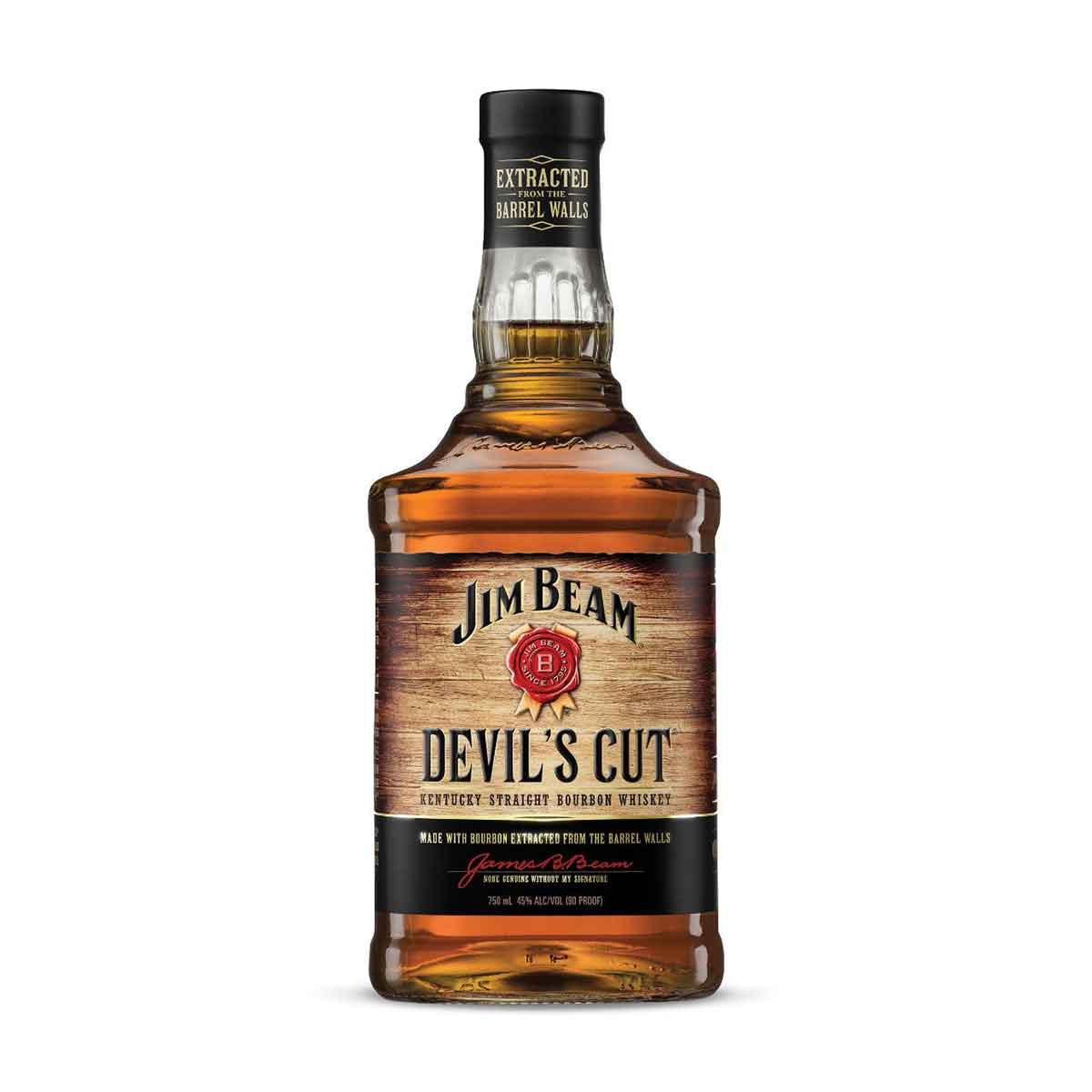 TAG Liquor Stores BC-JIM BEAM DEVILS CUT 750ML