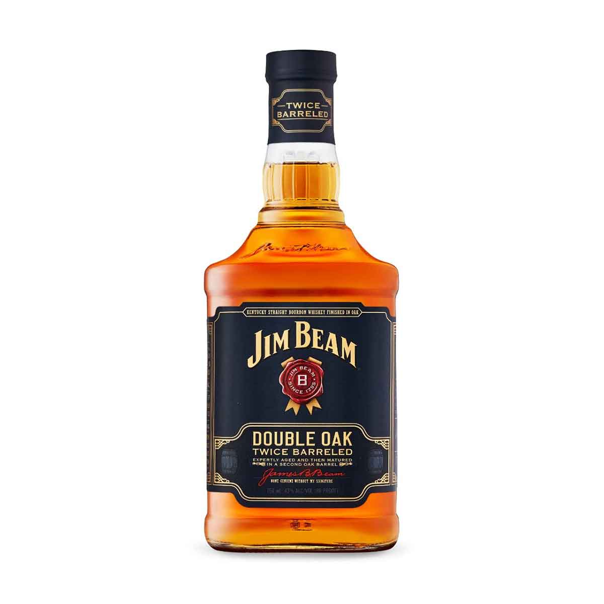 TAG Liquor Stores BC-JIM BEAM DOUBLE OAK 750ML