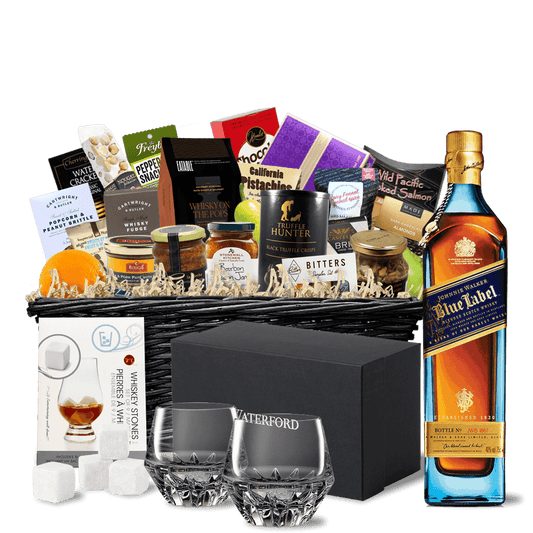 TAG Liquor Stores BC - Johnnie Walker Blue Label Scotch Whisky Ultra Luxe Gift Basket