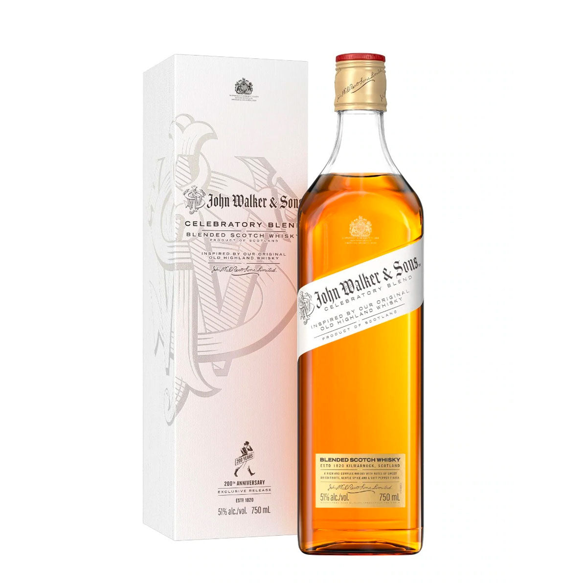 TAG Liquor Stores BC-JOHNNIE WALKER & SONS CELEBRATORY BLEND 750ML
