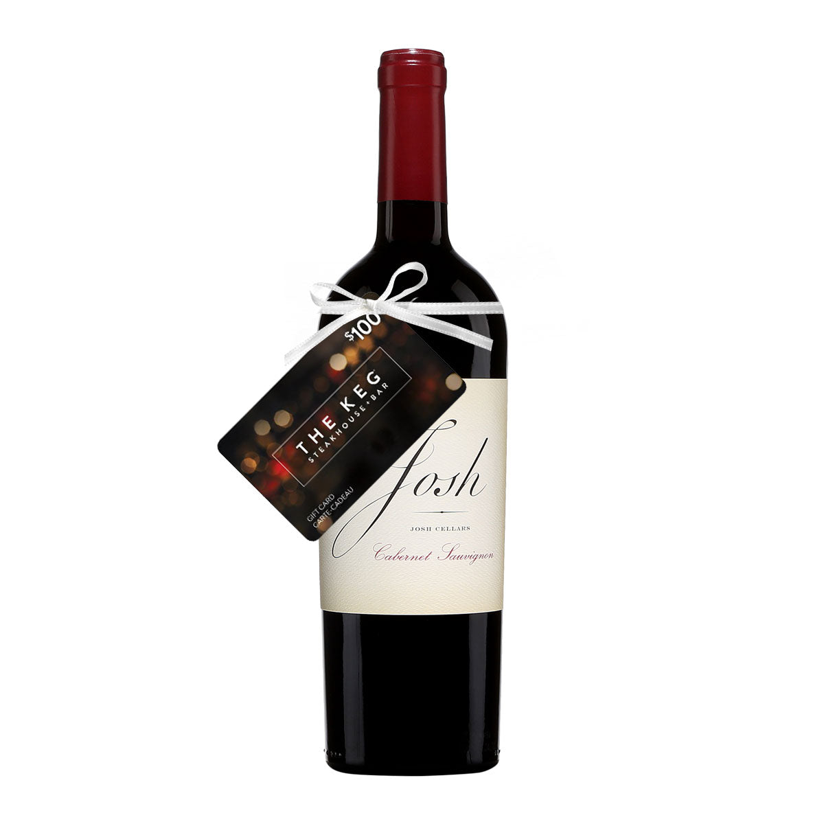 TAG Liquor Stores BC - Josh Cellars Cabernet Sauvignon with Gift Card (Various Gift Cards to Choose From)