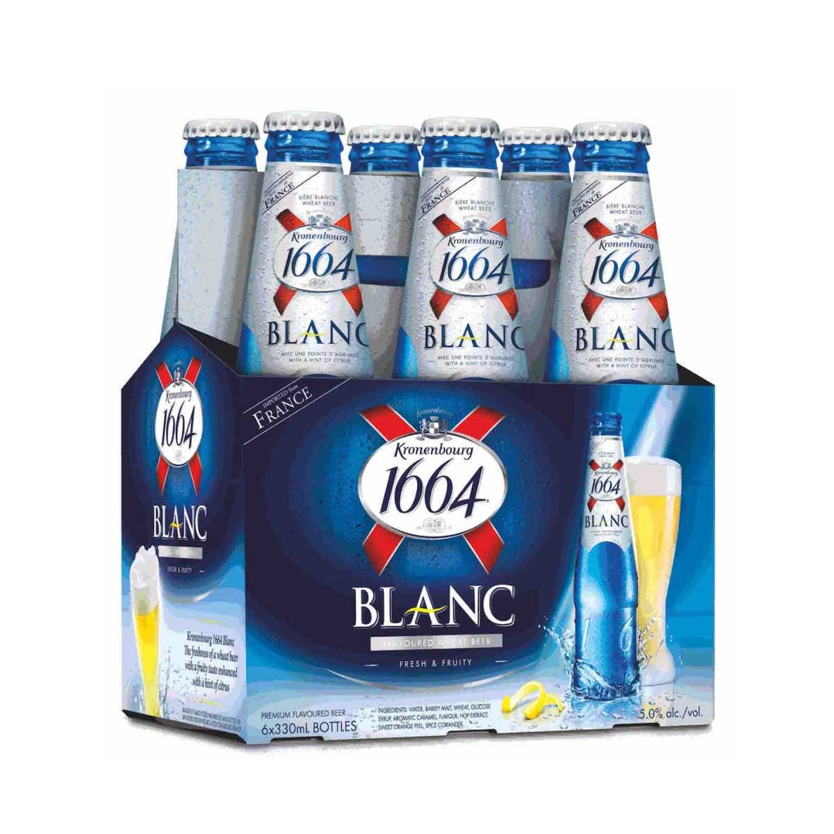 TAG Liquor Stores BC-KRONENBURG BLANC 6 BOTTLES