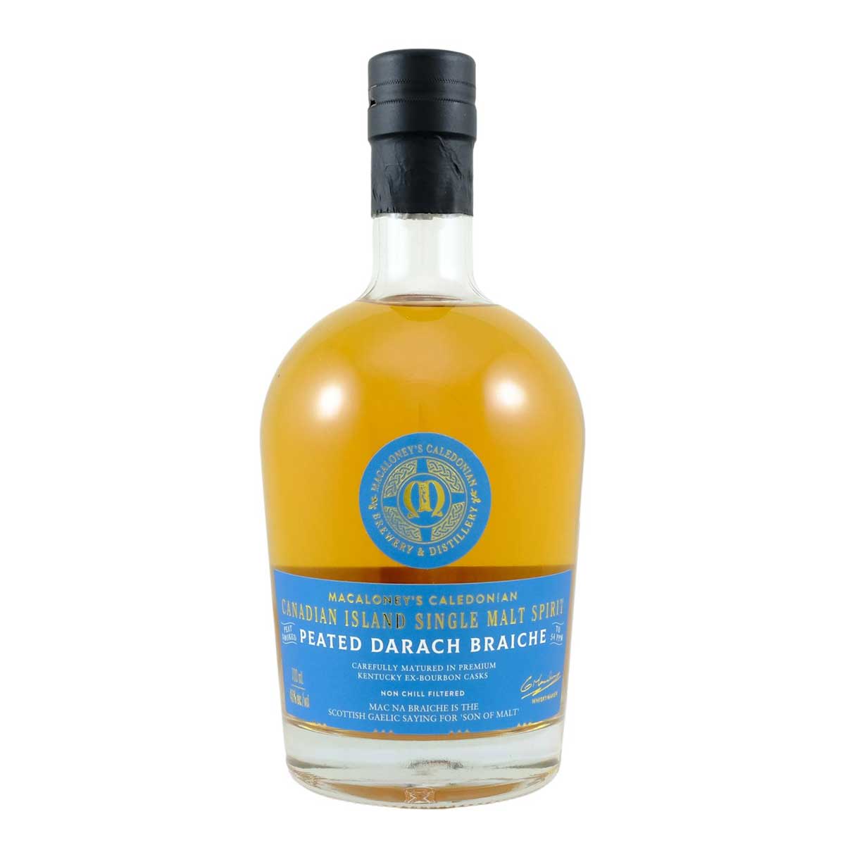 TAG Liquor Stores Delivery BC - Macaloney's Caledonian Peated Darach Braiche 750ml