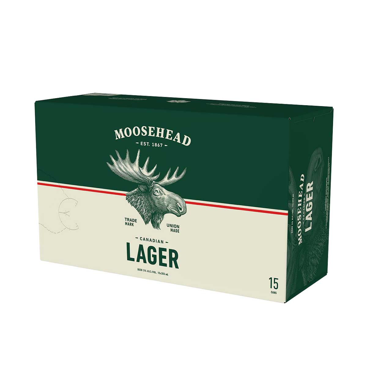 Moosehead Lager 15 Pack Cans