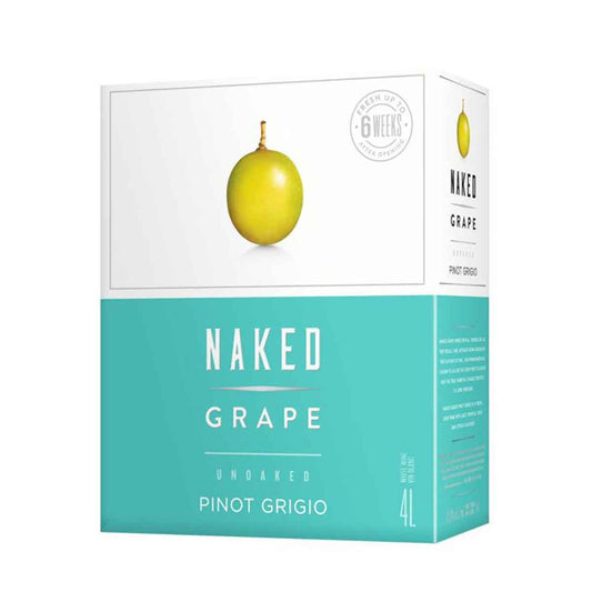 TAG Liquor Stores BC-NAKED GRAPE PINOT GRIGIO 4L