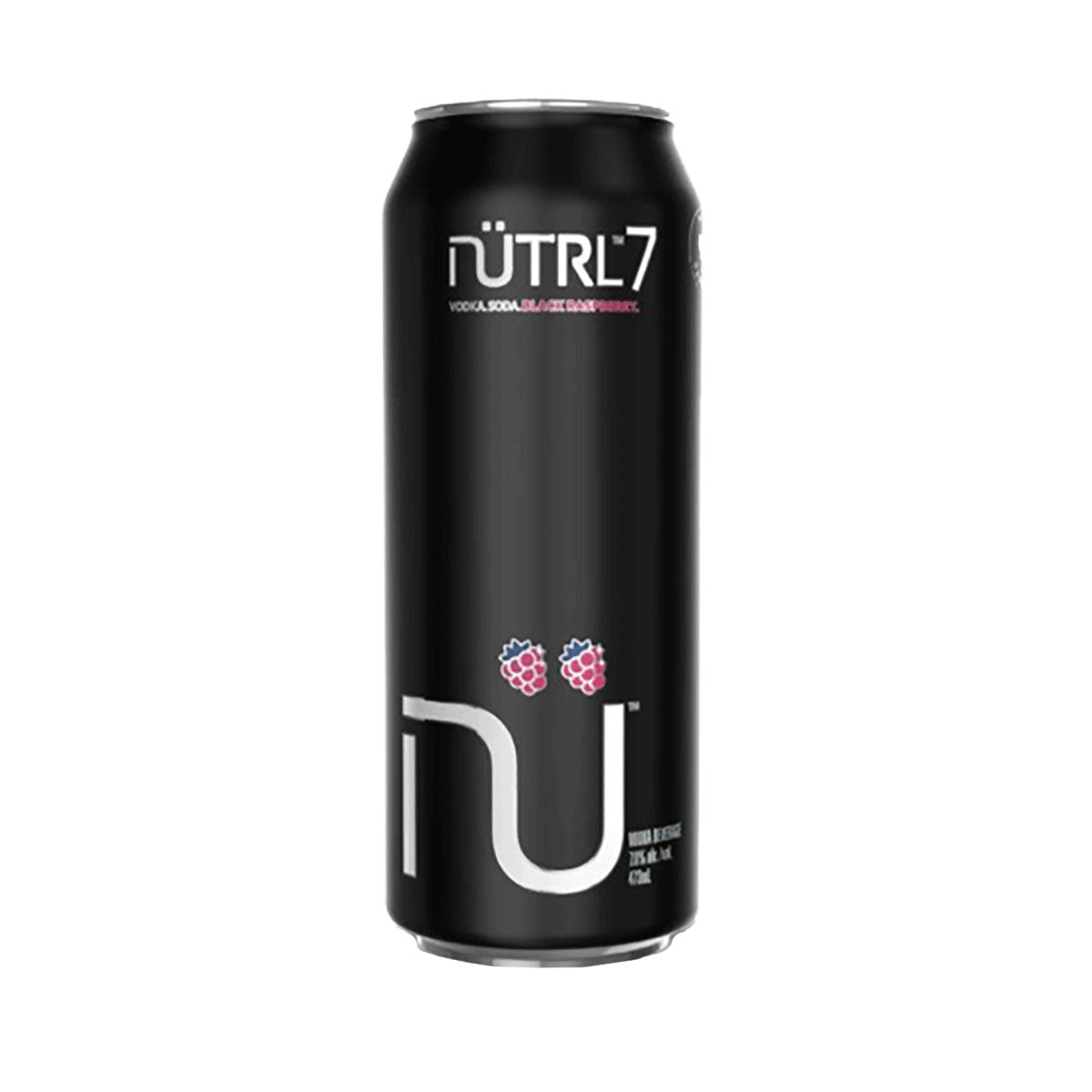 TAG Liquor Stores BC - Nutrl 7 Vodka Soda Black Raspberry 473ml Single Tall Can