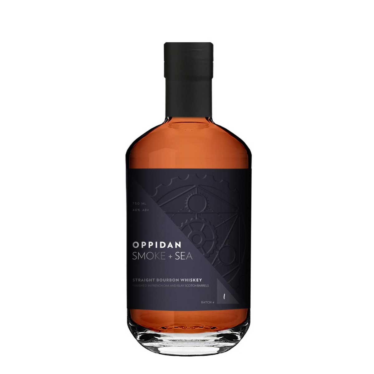 TAG Liquor Stores Delivery BC - Oppidan Smoke & Sea Straight Bourbon 750ml