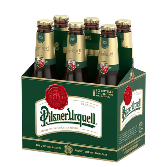 Pilsner Urquell Pilsner Lager 6 bottle pack