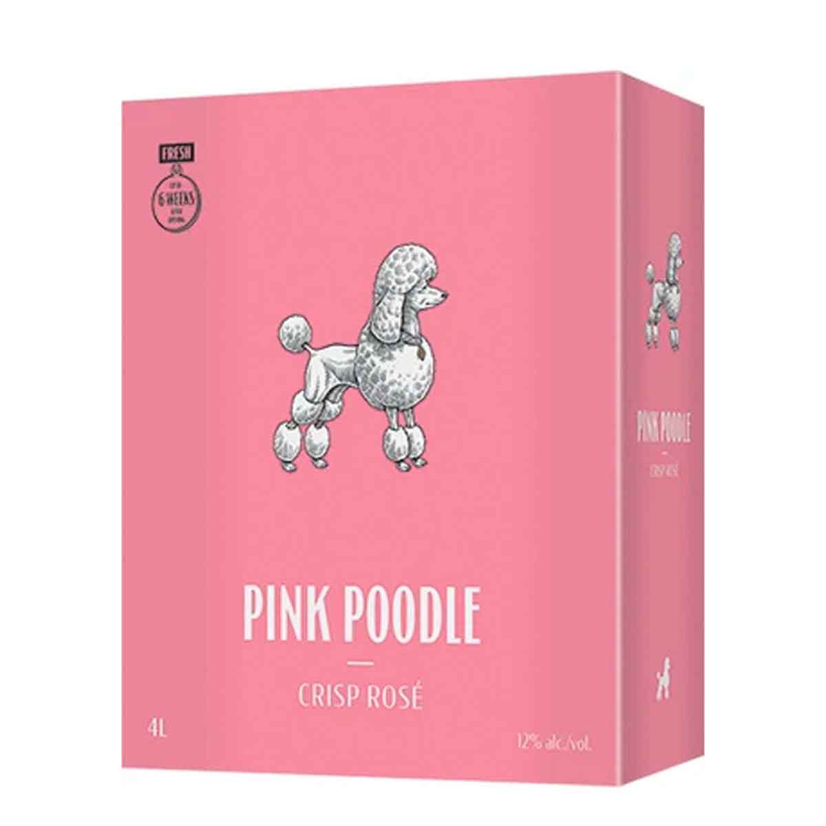 TAG Liquor Stores BC-PINK POODLE ROSE 4L