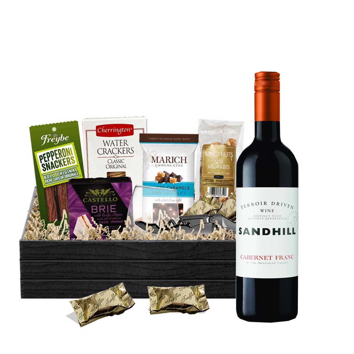 TAG Liquor Stores BC - Sandhill Cabernet Franc 750ml Gift Basket