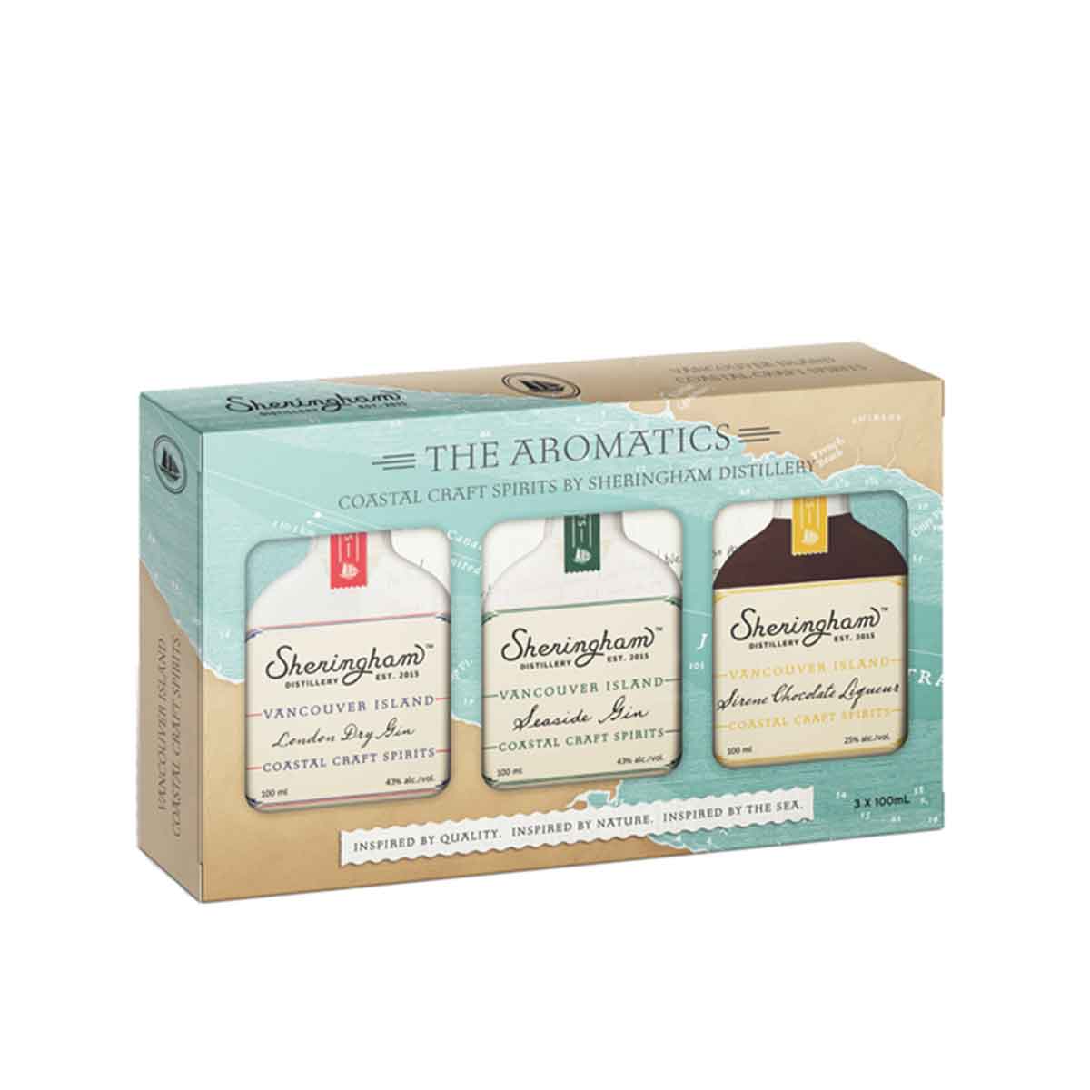 TAG Liquor Stores BC-SHERINGHAM THE AROMATICS GIN GIFT SET
