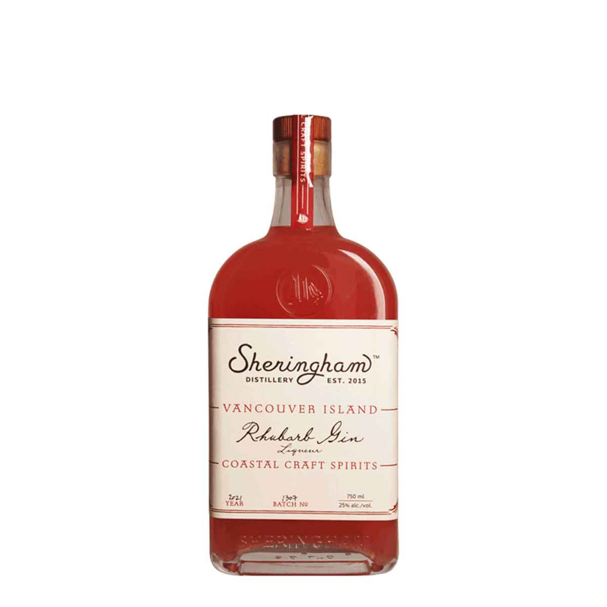 TAG Liquor Stores BC-SHERINGHAM RHUBARB GIN 750ML