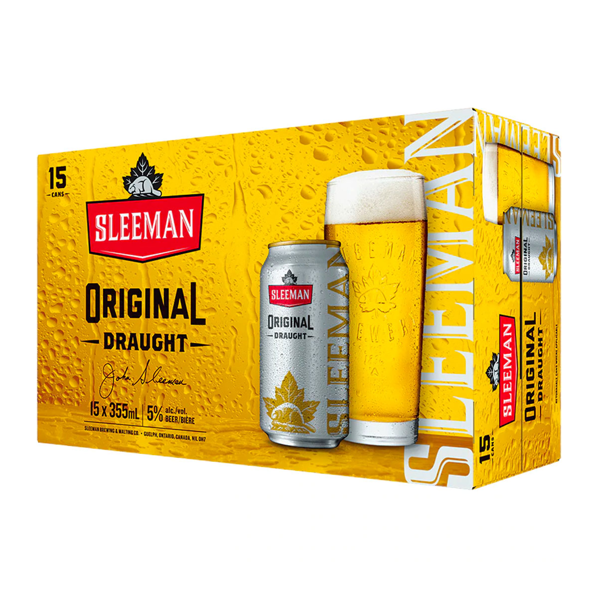 TAG Liquor Stores BC-Sleeman Original 15 Pack Cans