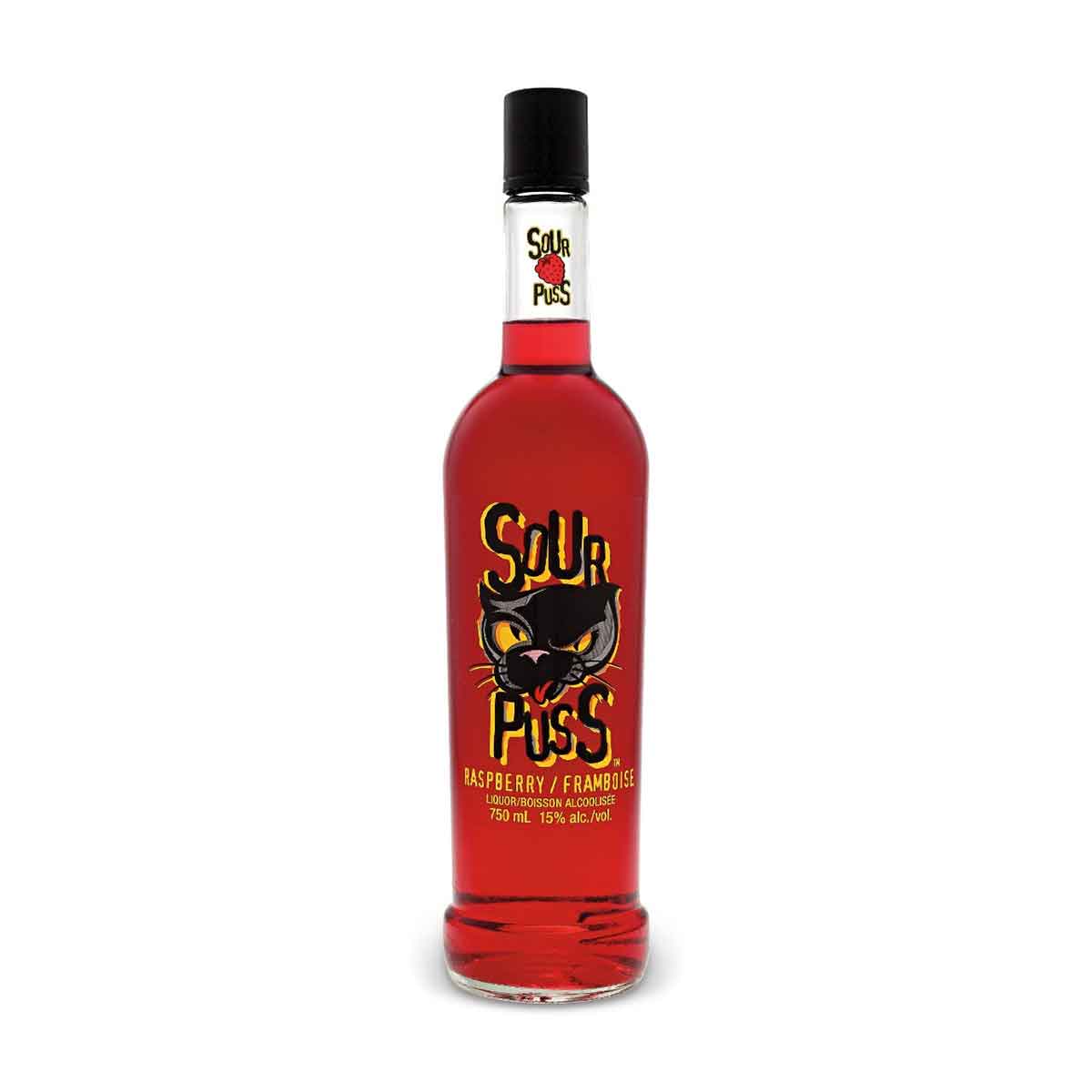 TAG Liquor Stores BC-SOUR PUSS RASPBERRY 750ML
