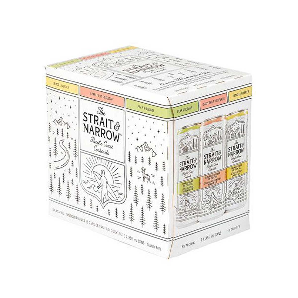 TAG Liquor Stores BC-THE STRAIT AND NARROW DISCOVERY PACK 6 CANS