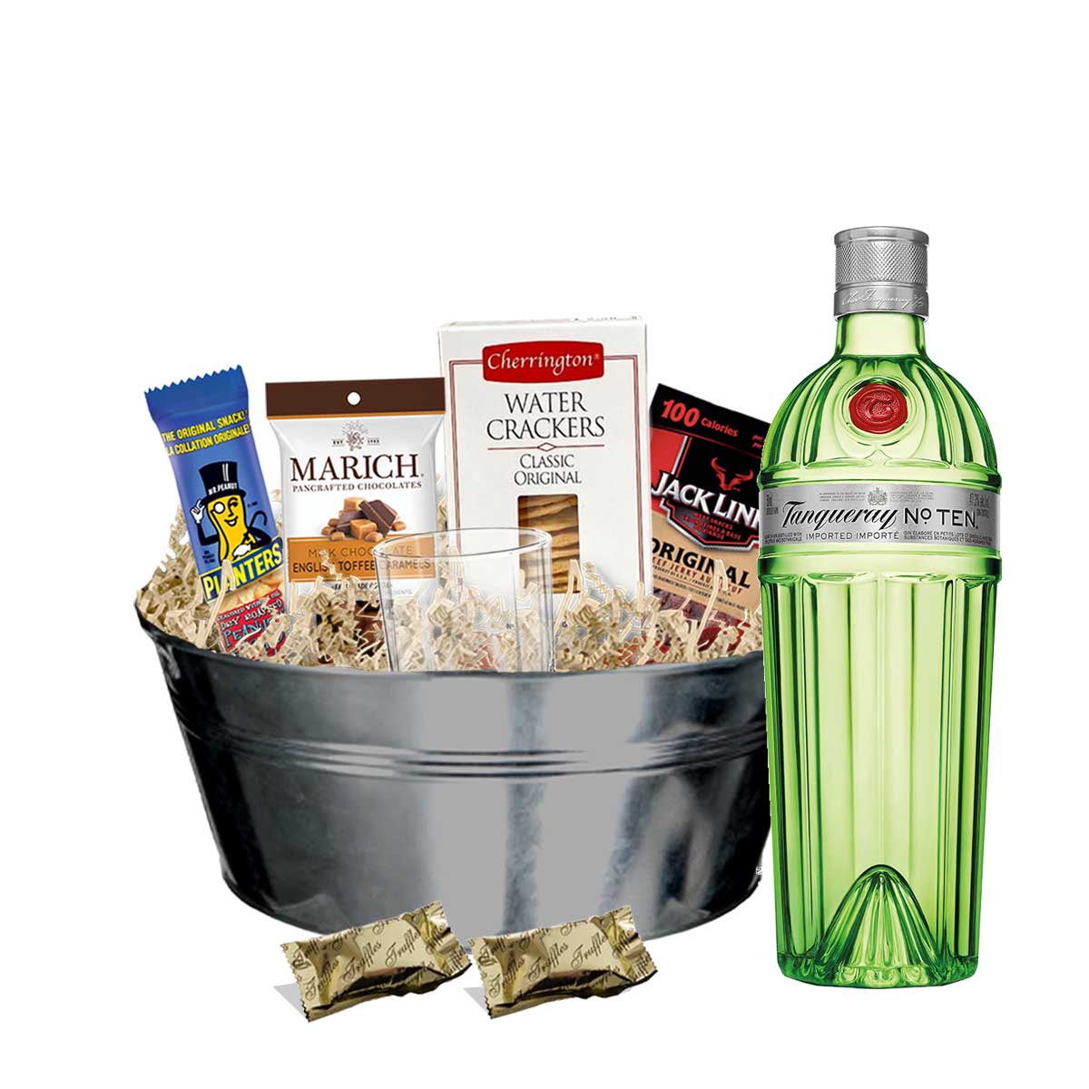 TAG Liquor Stores BC - Tanqueray No. Ten Gin 750ml Gift Basket