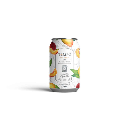 TAG Liquor Stores BC-TEMPO GIN MANGO PEACH 6 CANS