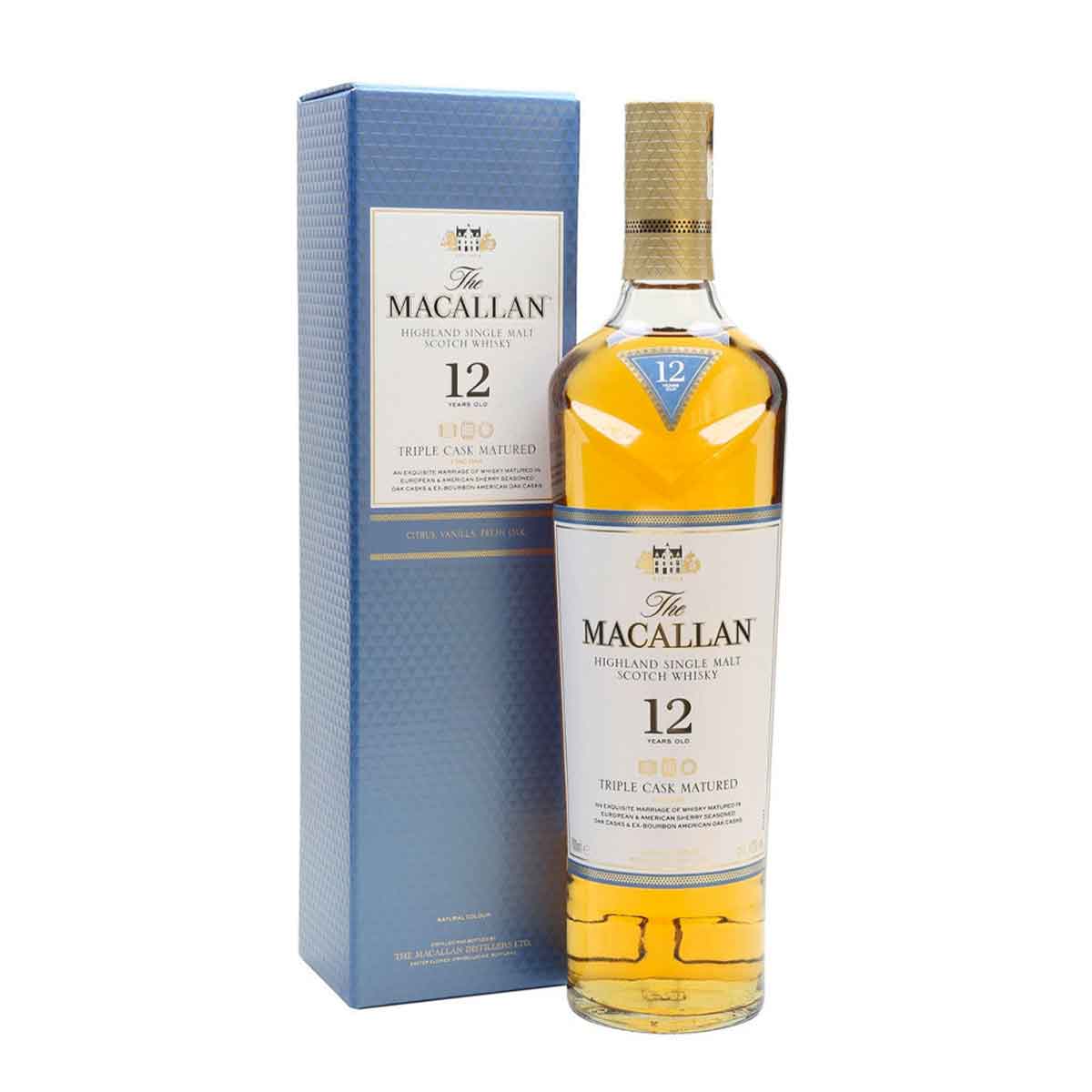 TAG Liquor Stores BC-MACALLAN TRIPLE CASK 12 YEAR 750ML