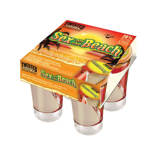 Twisted Shotz Sex on the Beach 4 Pack