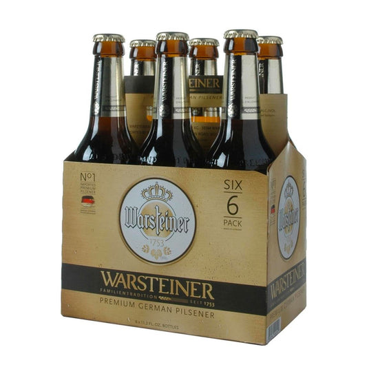 TAG Liquor Stores BC-Warsteiner Premium Verum 6 Pack Bottles