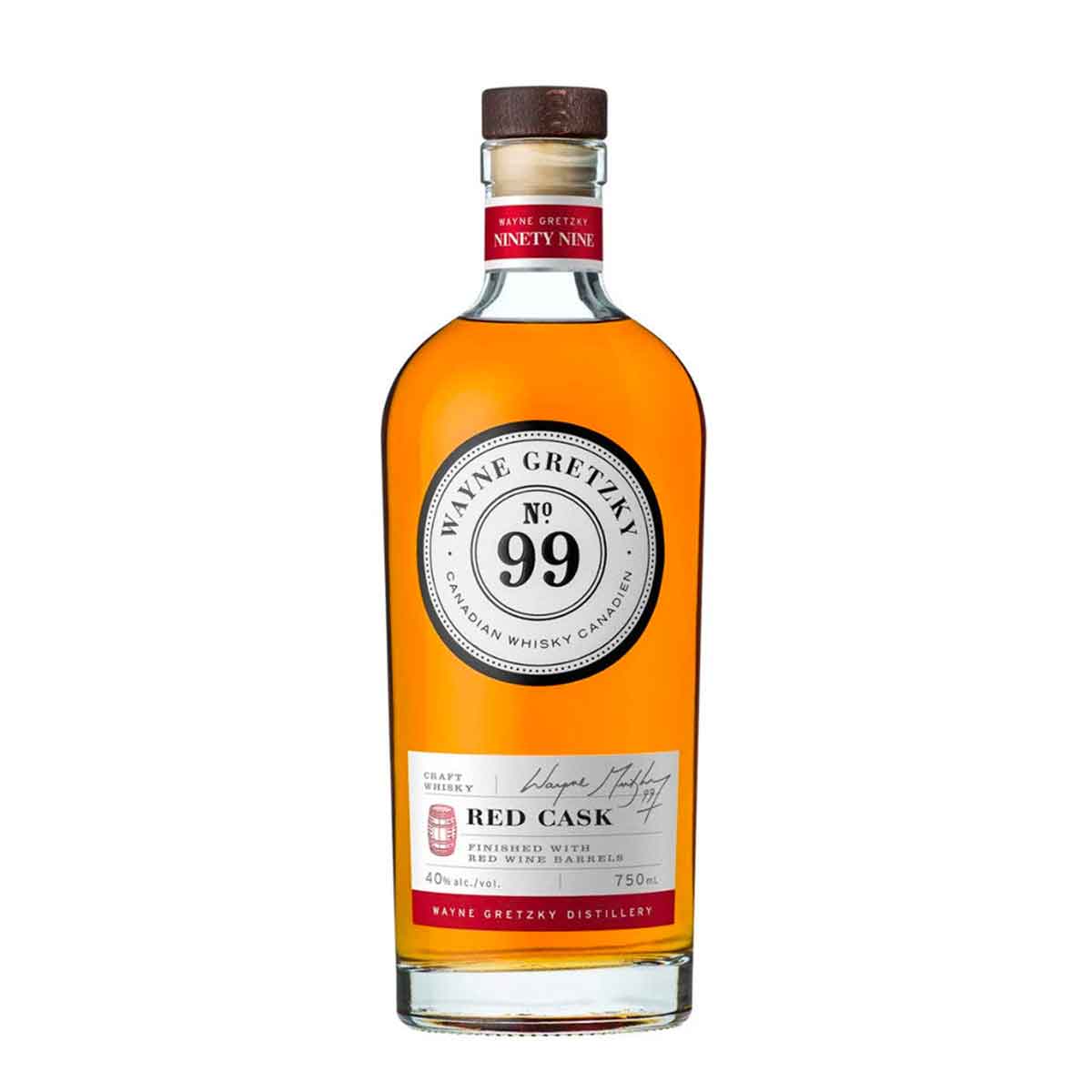 TAG Liquor Stores BC-WAYNE GRETZKY RED CASK WHISKY 750ML